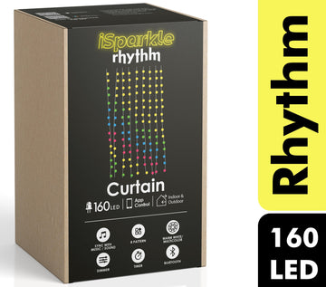 Curtain String Lights (160 LED) Rhythm Edition