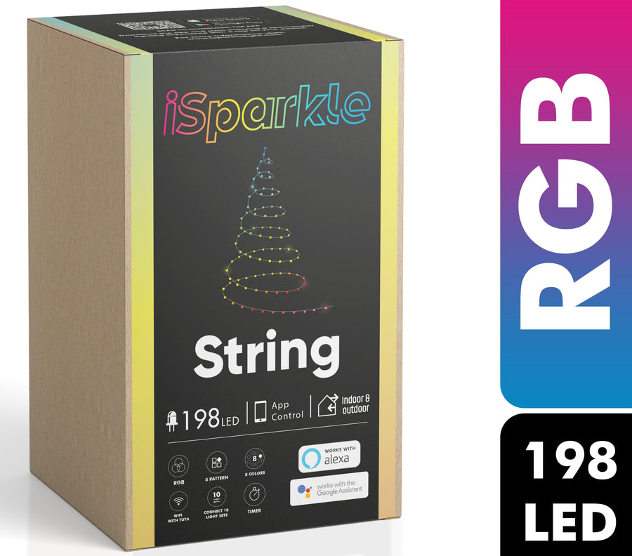 String Lights (198 LED) Intelligente LED-Leuchten der RGB-Edition