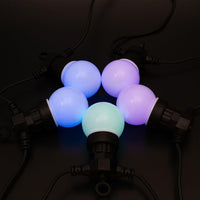 Girlanden-Partylichter (12 LED-Birnen) Intelligente RGB-LED